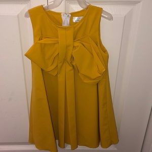 Fall Mustard Dress